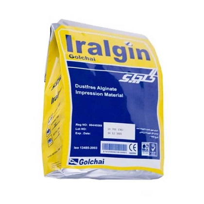 آلژینات دندانپزشکی گلچای Golchai Iralgin Alginate