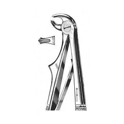 فورسپس مولر فک پایین اطفال دنتال دیوایس dental devices